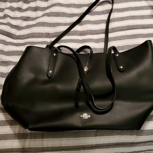 Black Coach Tote